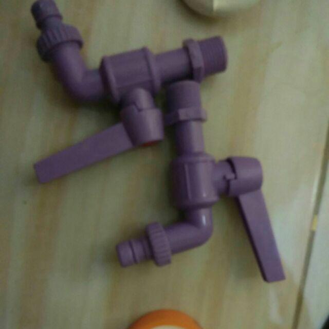 Keran Air Taman Plastik | Pvc 1/2” Lotus