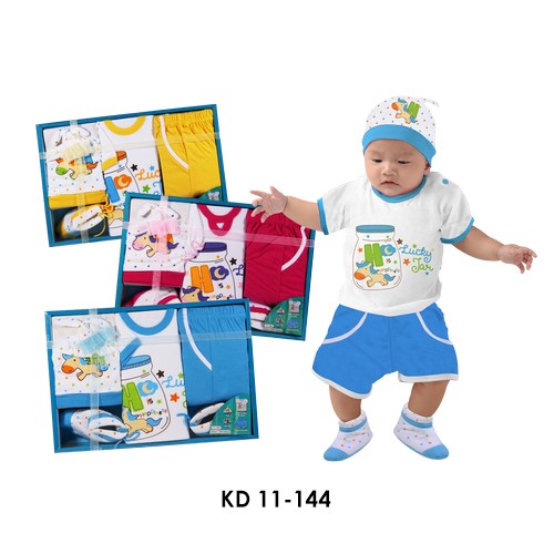 Kiddy Baju Set Bayi- Gift Set - Baju Bayi Setelan Set - Kado Lahiran Newborn