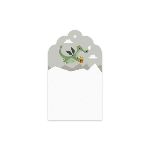 

Friendly Dragon (Gift Tag Set of 12)