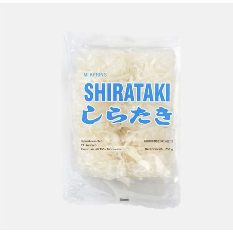 

Dry Shirataki Dus ( 50 x 250gr )