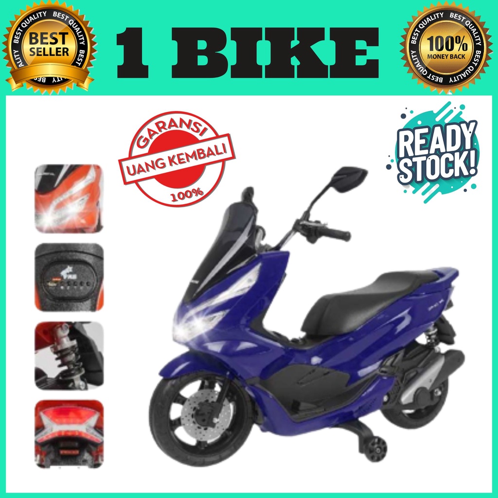 Motor Aki Anak HONDA PCX PMB 988 M988 Mainan Anak Motor , motoran anak murah