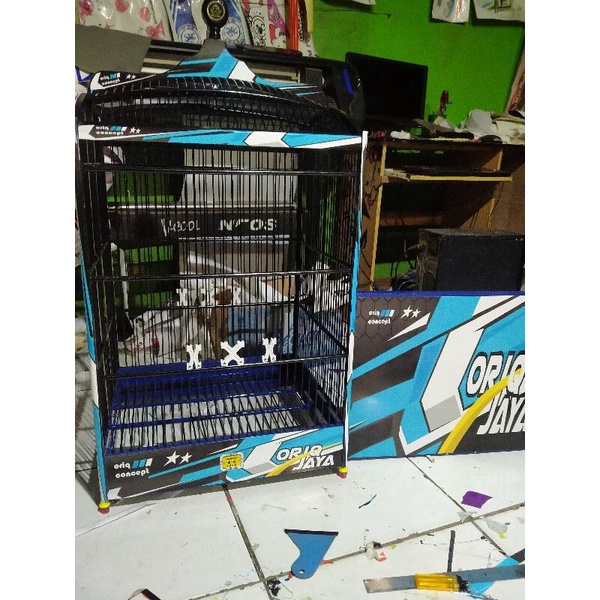 decal sticker sangkar oriq