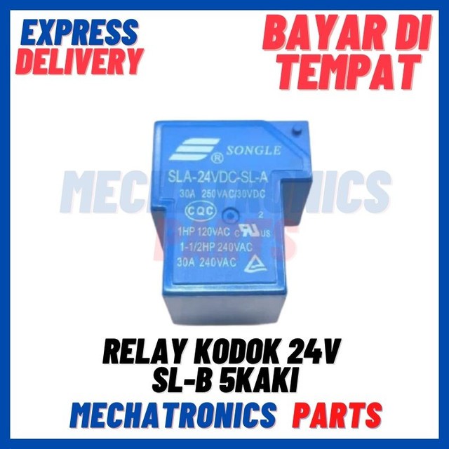 [REL-9006] RELAY KODOK 24V SL-B 5KAKI