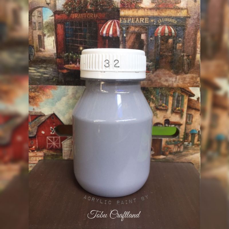 

Cat akrilik no. 32 (pastel grey)