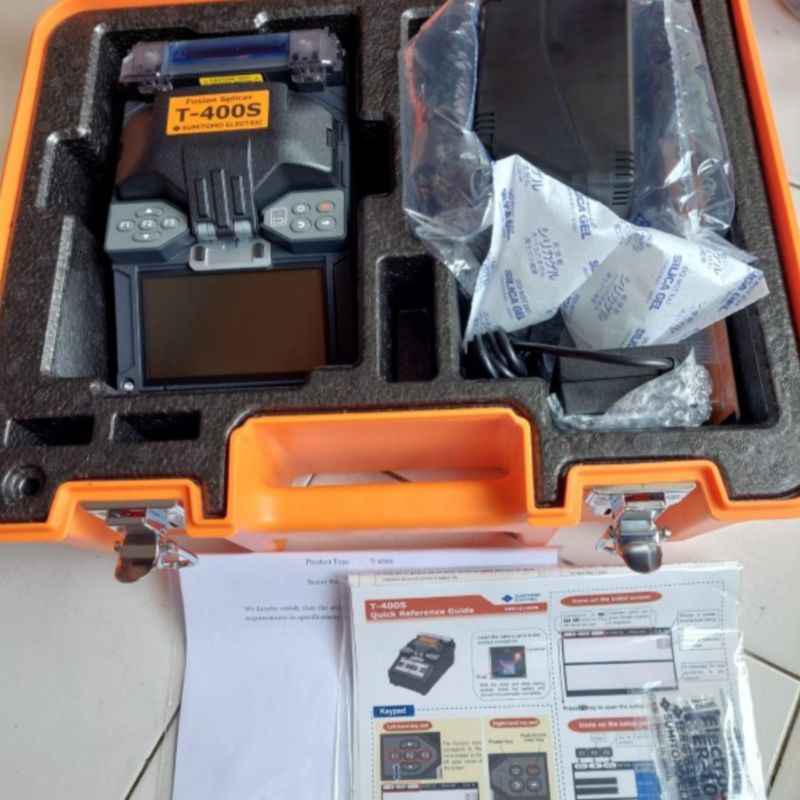 fusion splicer sumitomo t400s/SUMITOMO T-400S/alat sambung fiber optik