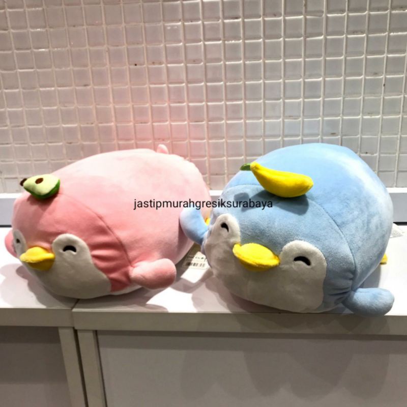 LYING PINGUIN PLUSH TOY 30CM BONEKA PINGUIN MINISO BONEKA MINISO