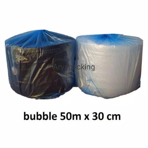 

☇➱ bubble wrap roll bubblewrap hitam dan putih 50 meter x 3o cm WYLaris )人( (Harga Promo)