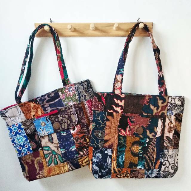 Totebag Batik Perca / Tas Batik Perca