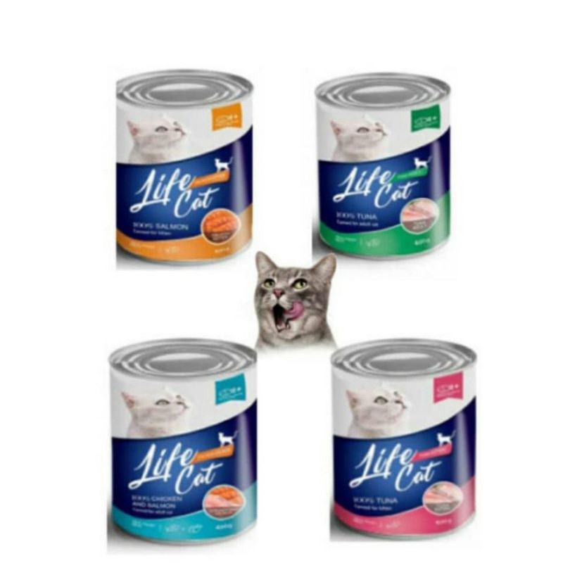 PH.Medan Makanan Basah Life Cat Kaleng Adult/Kitten 400gr