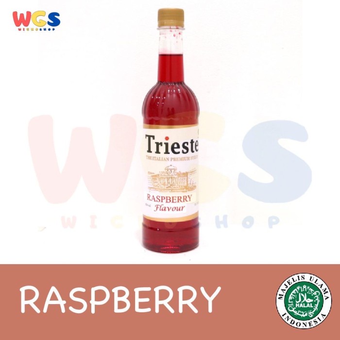 

Trieste Sirup Raspberry - Sirup Rasa Raspberry - 650 ml