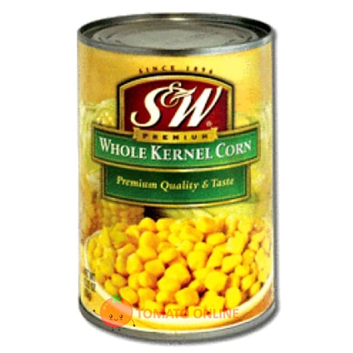 SW Whole Kernel Corn Jagung Butir Manis Utuh Kaleng / 410gr / 410 gr