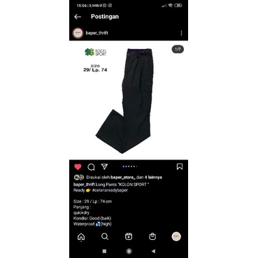 long pants kolon sport