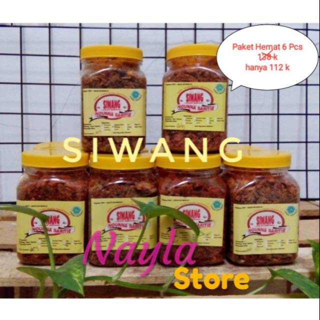 

Siwang Nounna Saritie Paket Hemat 6 Toples