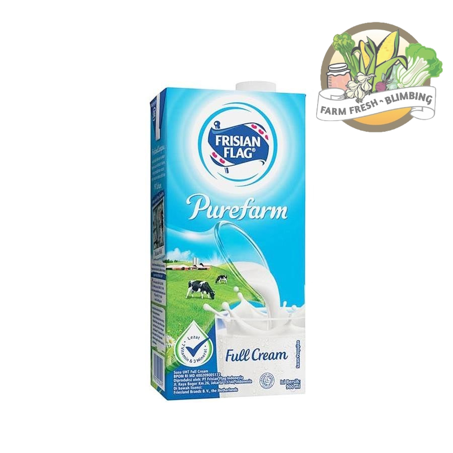 

Susu Bendera UHT Full Cream 900 Ml