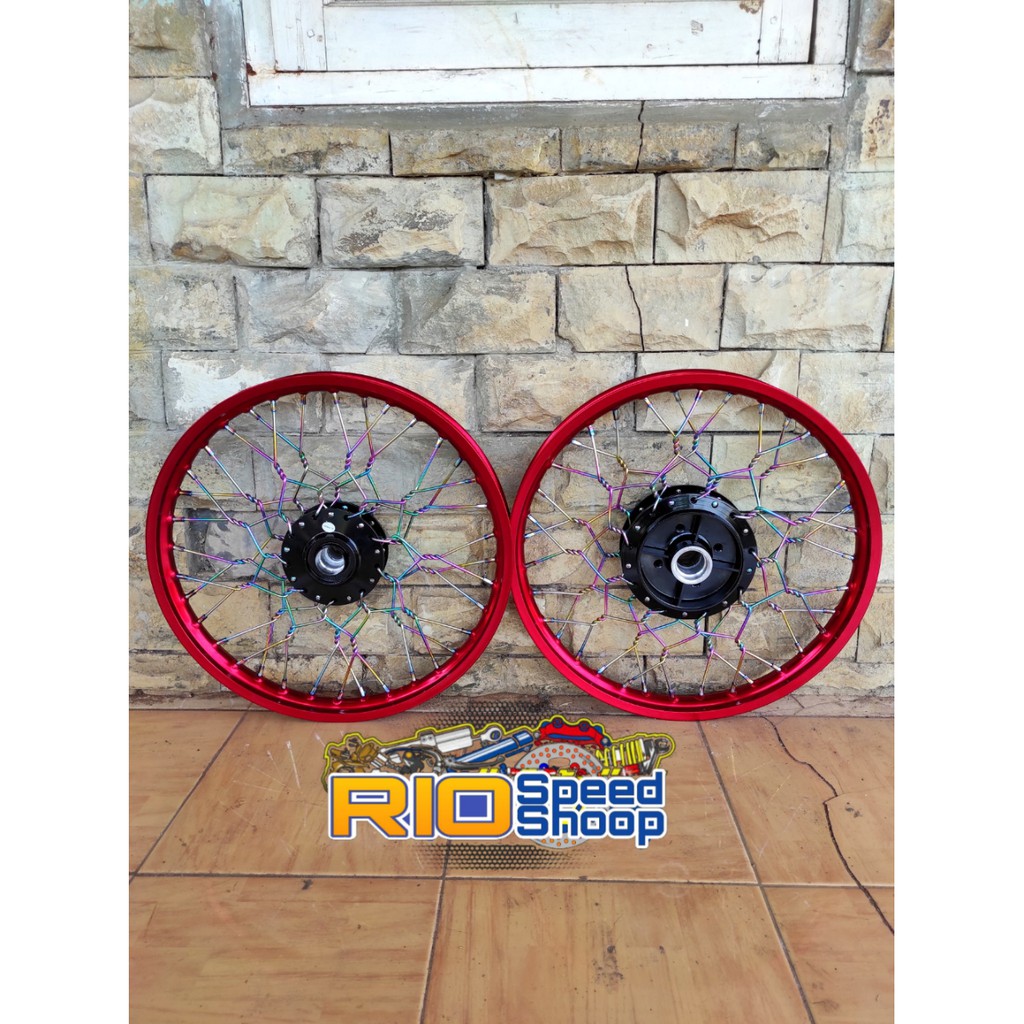 Velg Jari Jari Fizr-Jupiter Z- Vega-Mx Old Ring 17 Model Stell Kepang