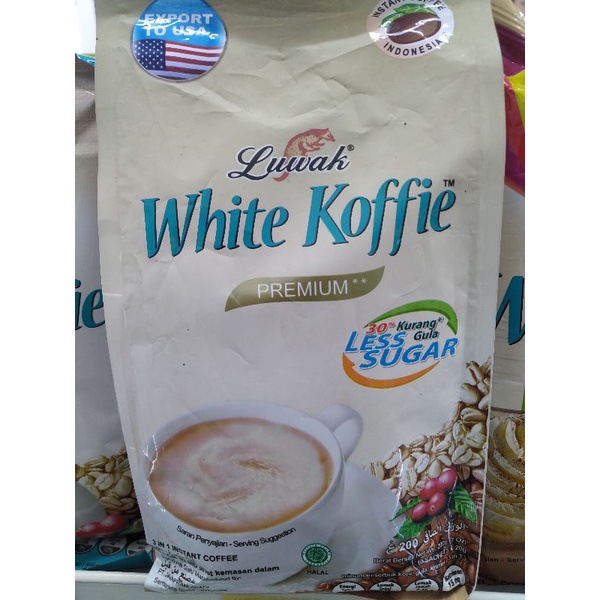

White coffie