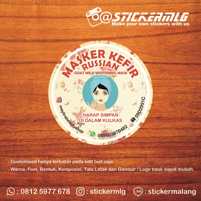 

Sticker Label Produk 030