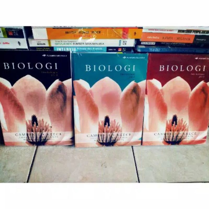 

PAKET BUKU BIOLOGI CAMBELL EDISI 8 Jilid 1, 2, 3