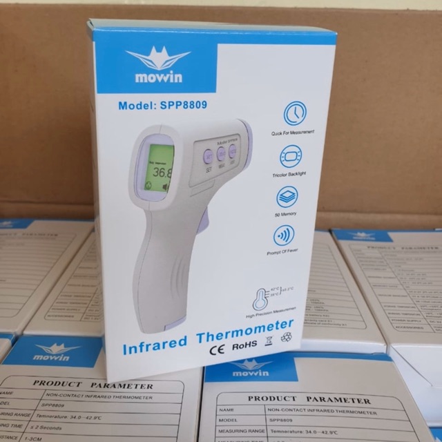 Thermometer infrared mowin / termometer movvin pengukur suhu tubuh