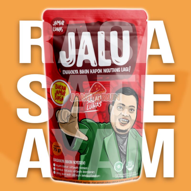 

Jamur Crispy Enak Gurih Rasa Sate Ayam