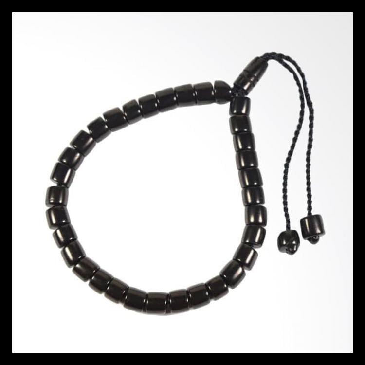 100%TERLARIS GELANG TASBIH KAUKAH/KOKKA ASLI ARAB BERSERTIFIKAT - COKELAT 100%TERLARIS