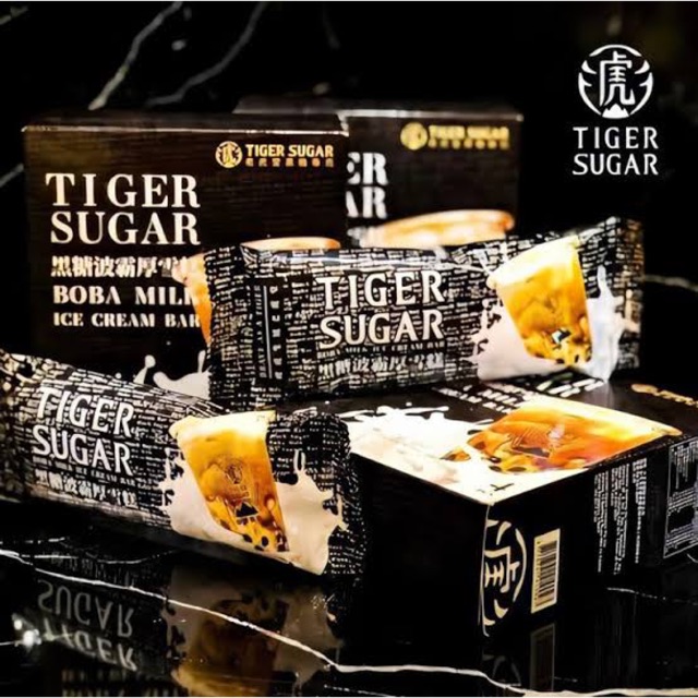 

Tiger Sugar Ice Cream Boba (1 box isi 4)