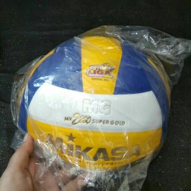 Bola volly original mv 2200 super gold