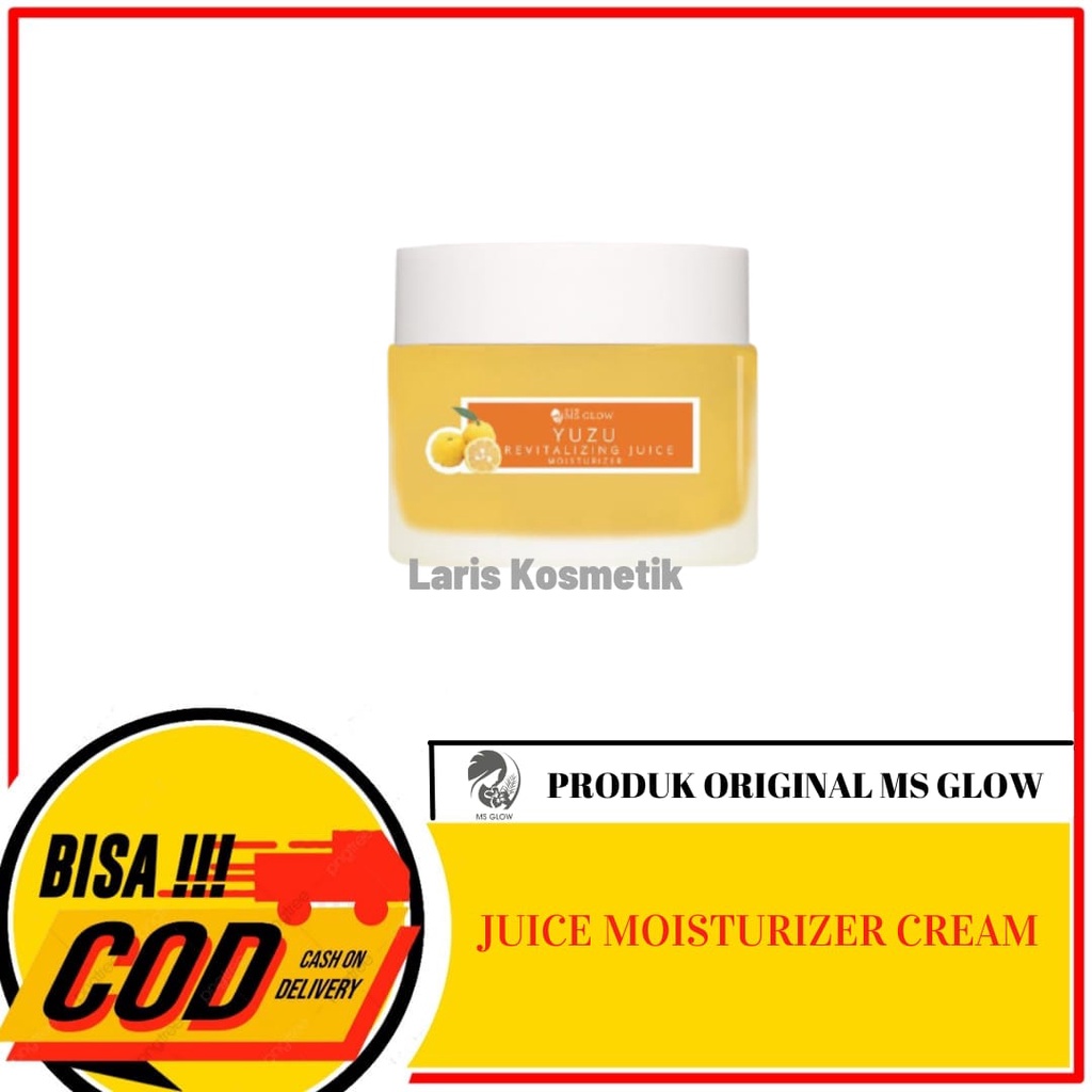 Ms Glow Yuzu Moisturizer Cream Yuzu Ms Glow Moisturizer Juice Pelembab Wajah Yuzu Moisturizer