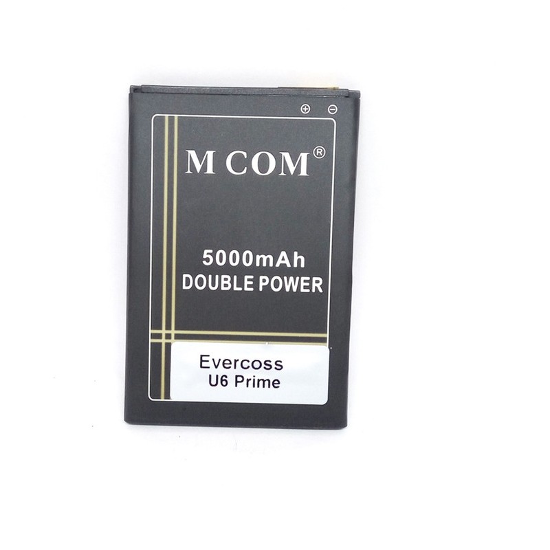 Battery Batre Baterai Double Power Mcom Evercoss Cross U6 Prime