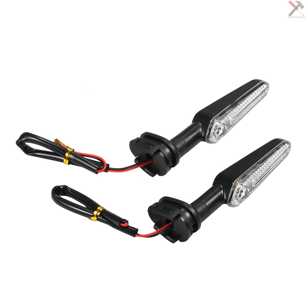 1 Pasang Lampu Sein Motor LED Untuk YAMAHA MT07 700 XJ6 FZ6 MT09 900 MT10