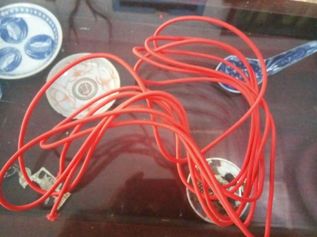 Tali Kur Karet Elastis 3.0 Mm Merah