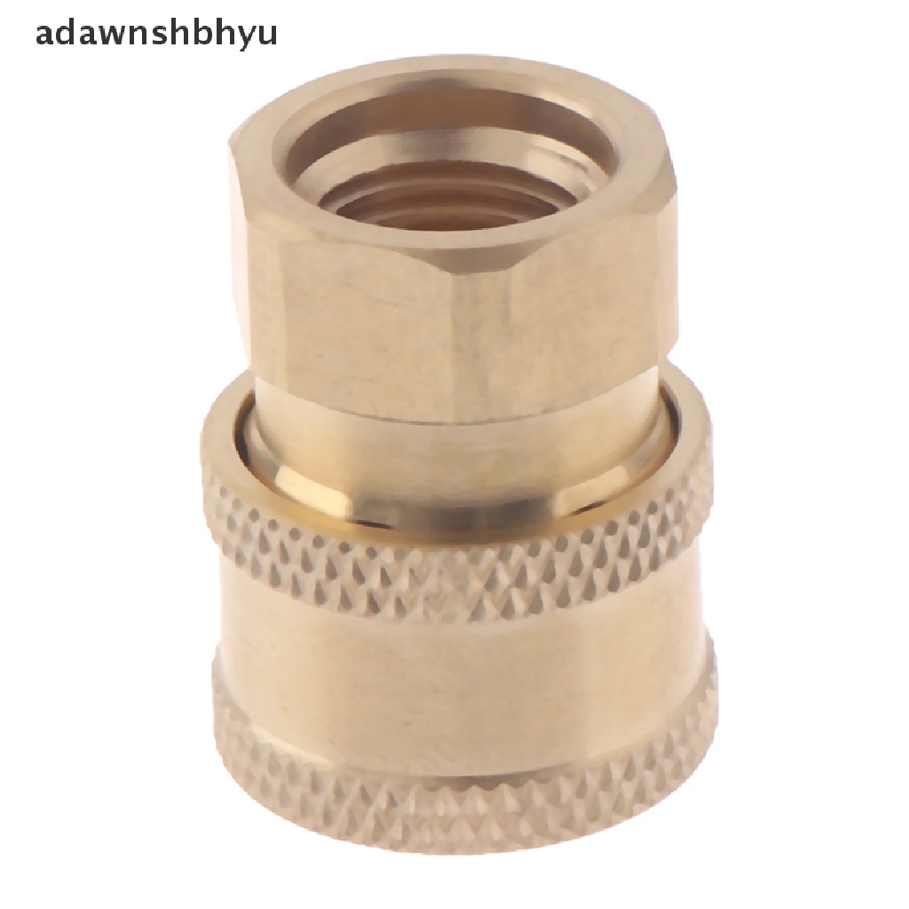 Adawnshbhyu 1pc1per4 &quot;Female NPT Kuningan Quick Connect Coupler Tool Untuk Mesin Cuci Tekanan