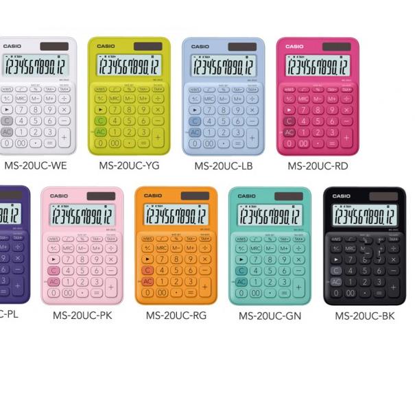 

Terjangkau Kalkulator Casio MS-20UC - Calculator Meja DeskKantor Original MS 20 UC Murah ,.