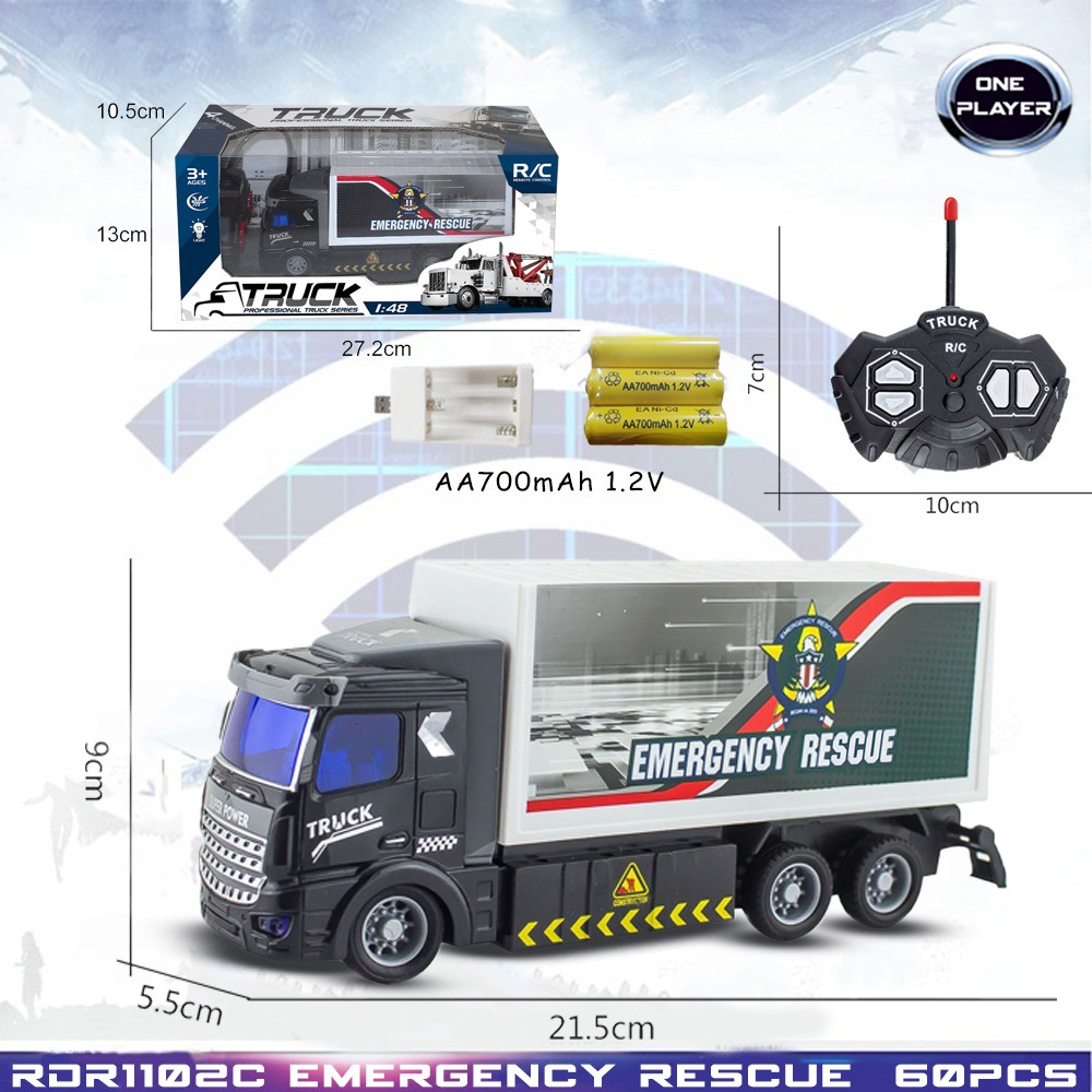 RC Truk Box Mainan Anak Mobil Mobilan Remote Control Radio Control