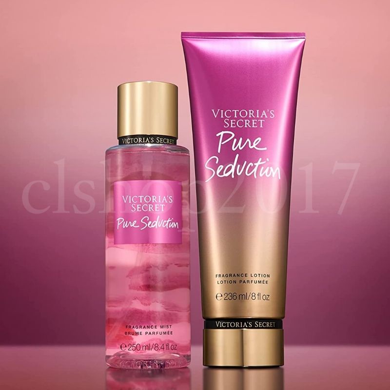 VICTORIA'S SECRET VS PURE SEDUCTION FRUITY JUICED PLUM CRUSHED FREESIA ALL NIGHT LONG SERIES FULLSIZE TRAVELSIZE ROLLERBALL BODY LOTION MIST EAU DE PARFUM EDP