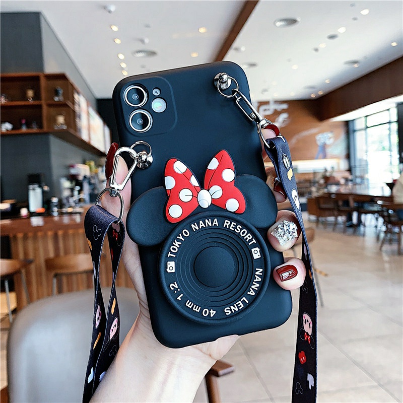 Case stand mirror minnie mouse