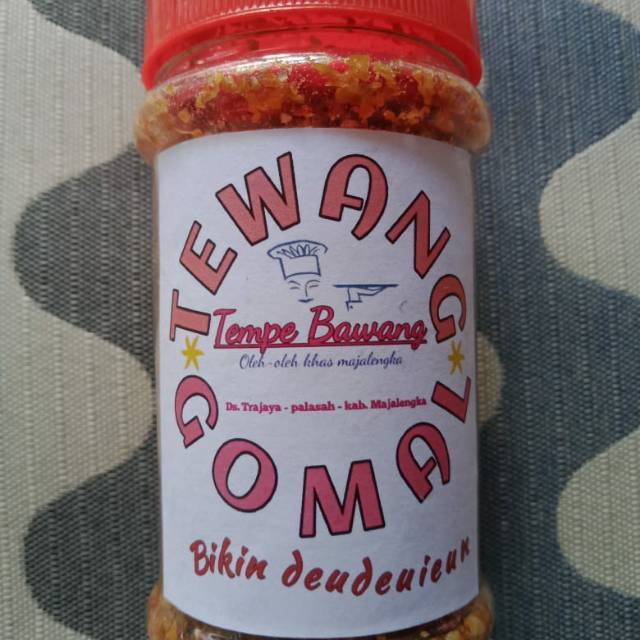 

Tewang (Tempe Bawang) Gomal
