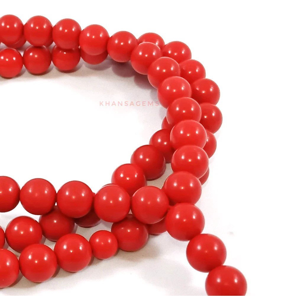 TASBIH BATU RED MARJAN DIM 8 MM ISI 99 BUTIR PERLENGKAPAN IBADAH SHOLAT DZIKIR FASHION MUSLIM RAMADHAN SALE