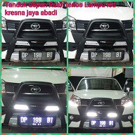 TANDUK DEPAN GRAND NEW AVANZA MODEL TRD LAMPU LED