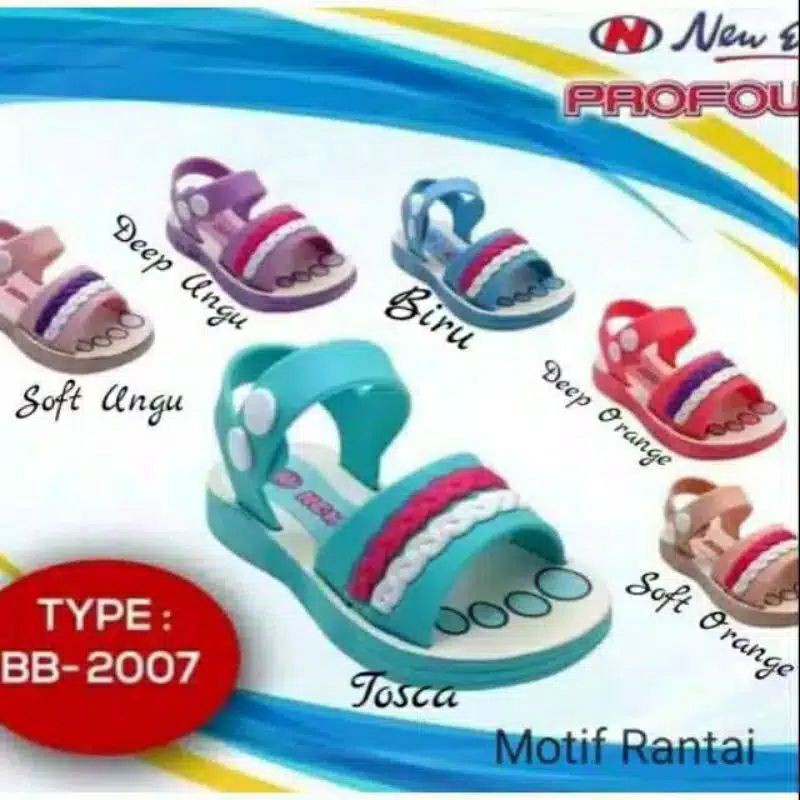 sogo sandal anak perempuan new era BB/KC-2007 ukuran 19-24