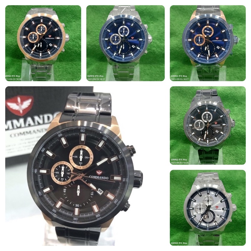 JAM TANGAN PRIA COMMANDO 7003G / C 7003 G / COMMANDO 7003 [ORIGINAL]