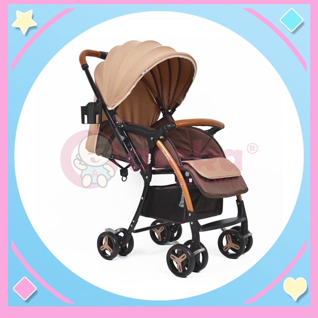 Stroller Baby Chris &amp; Olins Vadso A817 Reversible Handle - Kereta Dorong Bayi ASOKA