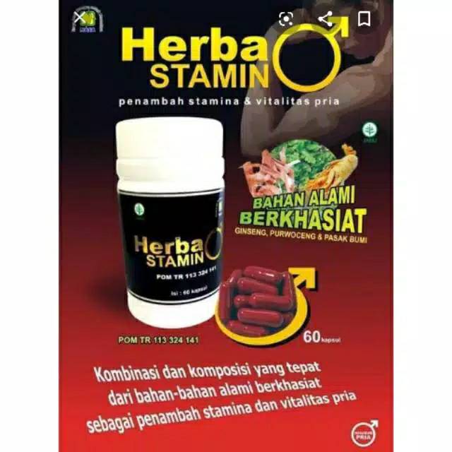 Herba STAMIN - Memelihara Stamina Pria ORI produk NASA