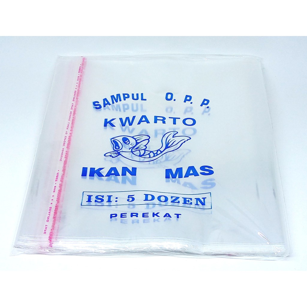 

Sampul OPP Quarto Ikan Mas - 60 Lembar ( 5 Lusin )