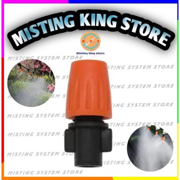 MIST NOZZLE HEAD SPRAYER ORANGE SPUYER SPRINKLER PLASTIK KABUT HIDROPONIK GREEN HOUSE ALAT SIRAM