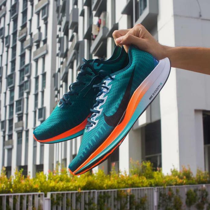 Sale Sepatu Nike Zoom Pegasus Turbo 2 Hakone Ekiden Blue Orange - 44 Terbaik