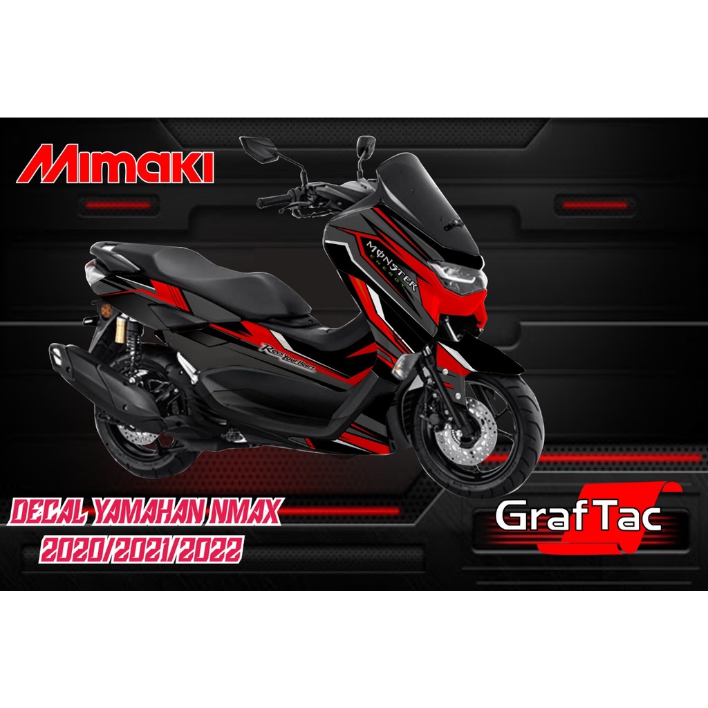 Variasi DECAL STICKER YAMAHA NMAX 2020/2021/2022 Full Body Motif Keren