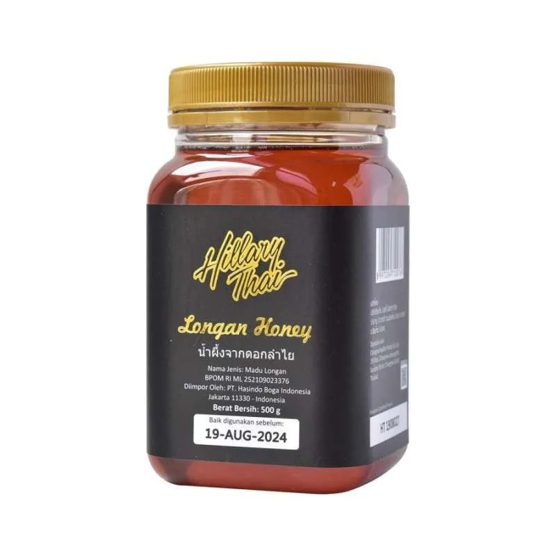 Hillary Thai Longan Honey 500 Gr/Madu