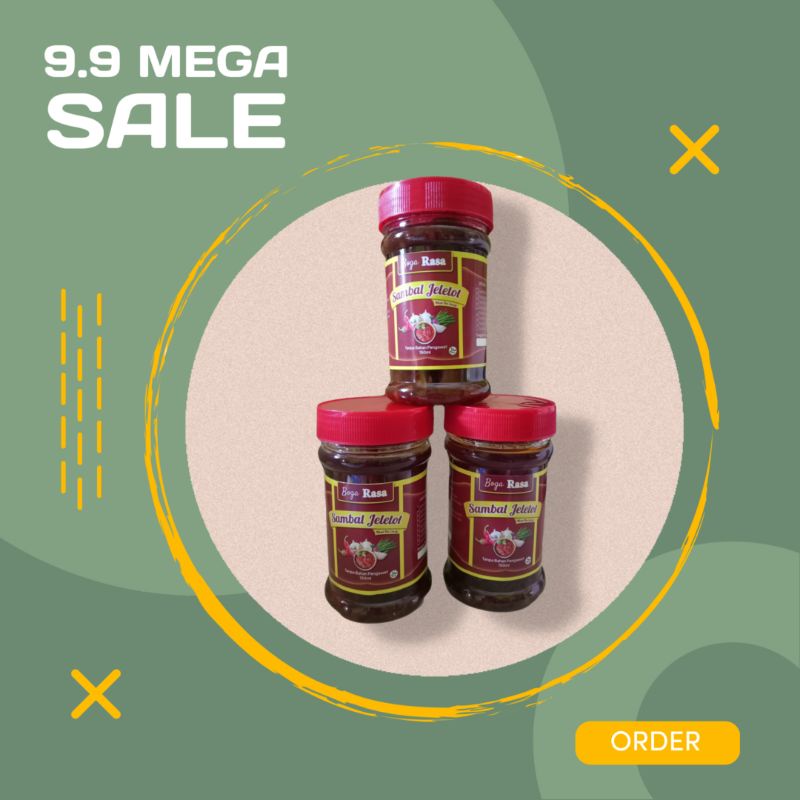 

SAMBAL JELETOT KHAS IBU ENCOP/SAMBAL CUMI/SAMBAL TERI/SAMBAL JENGKOL (120)