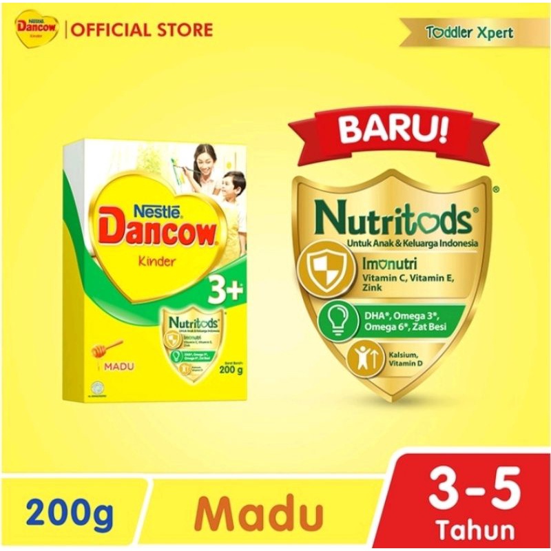 dancow 3-5 tahun rasa madu usia susu formula
